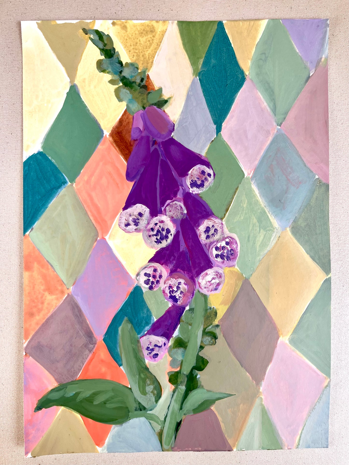 Foxglove Harlequin