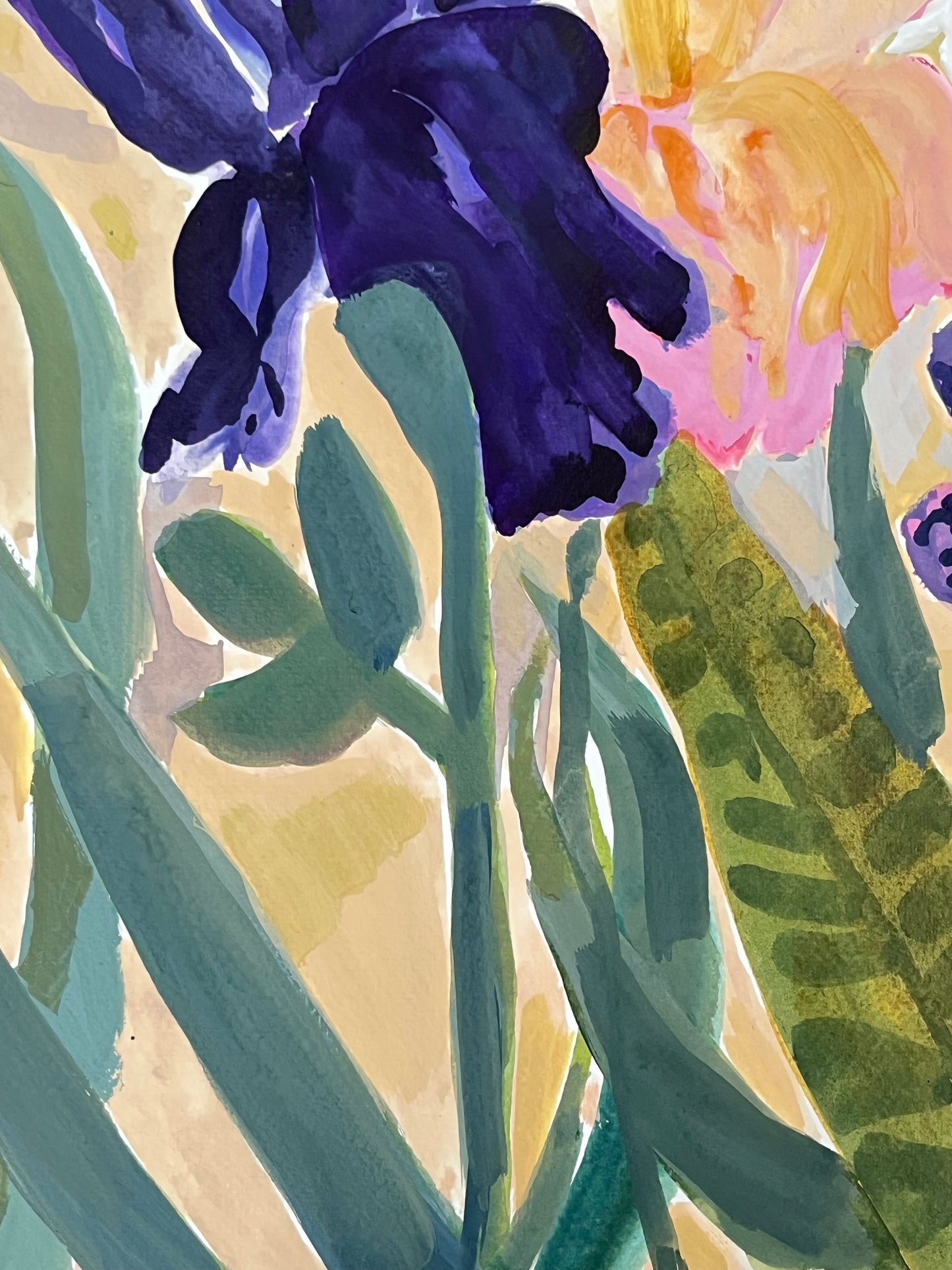 Summer Song original painting on paper