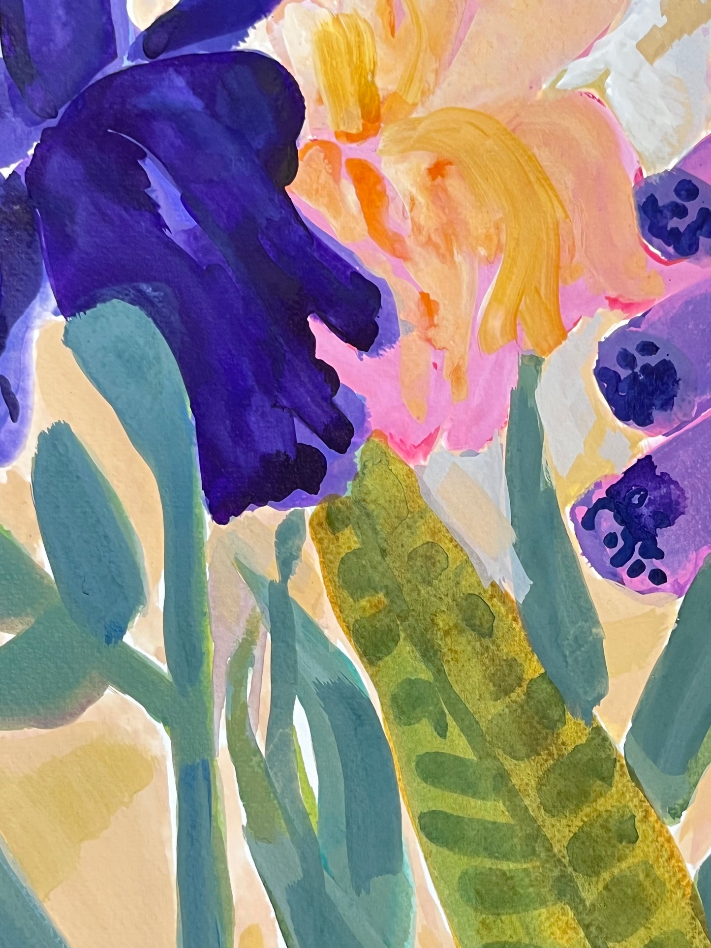 Summer Song original painting on paper