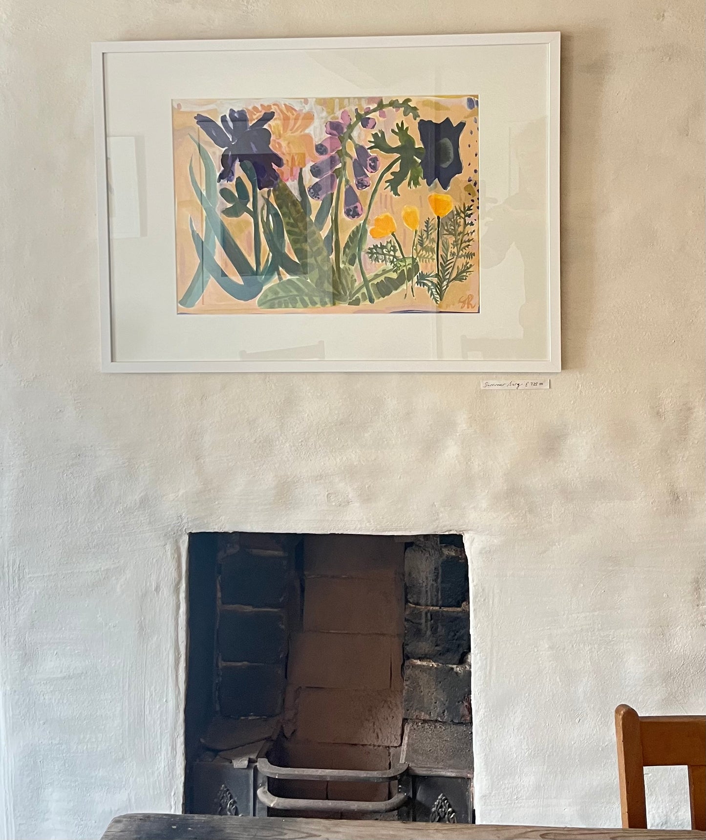 Summer Song original painting on paper