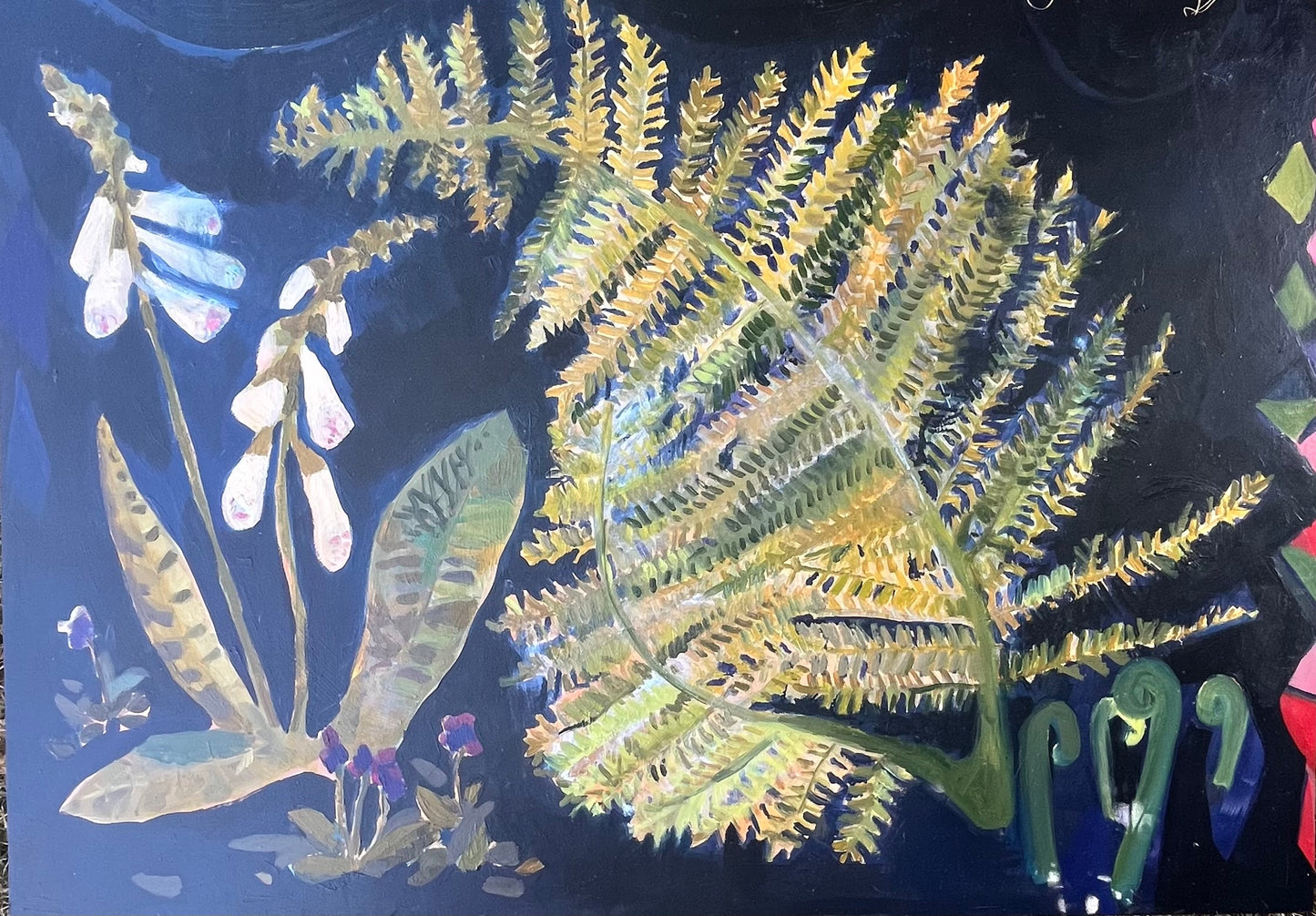 A Secret Life Original oil Painting