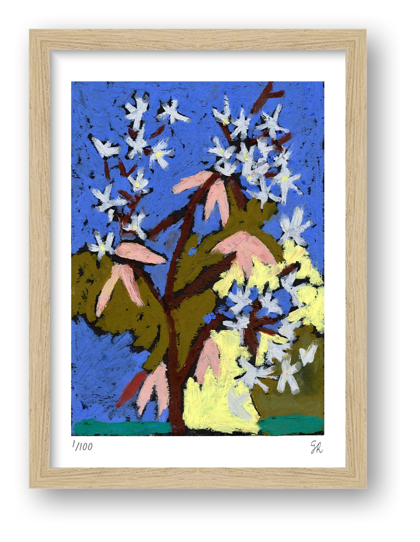 Blossom print — framed