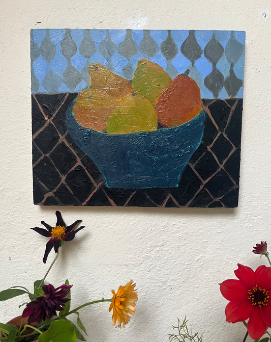 Corin's Pears  oil painting