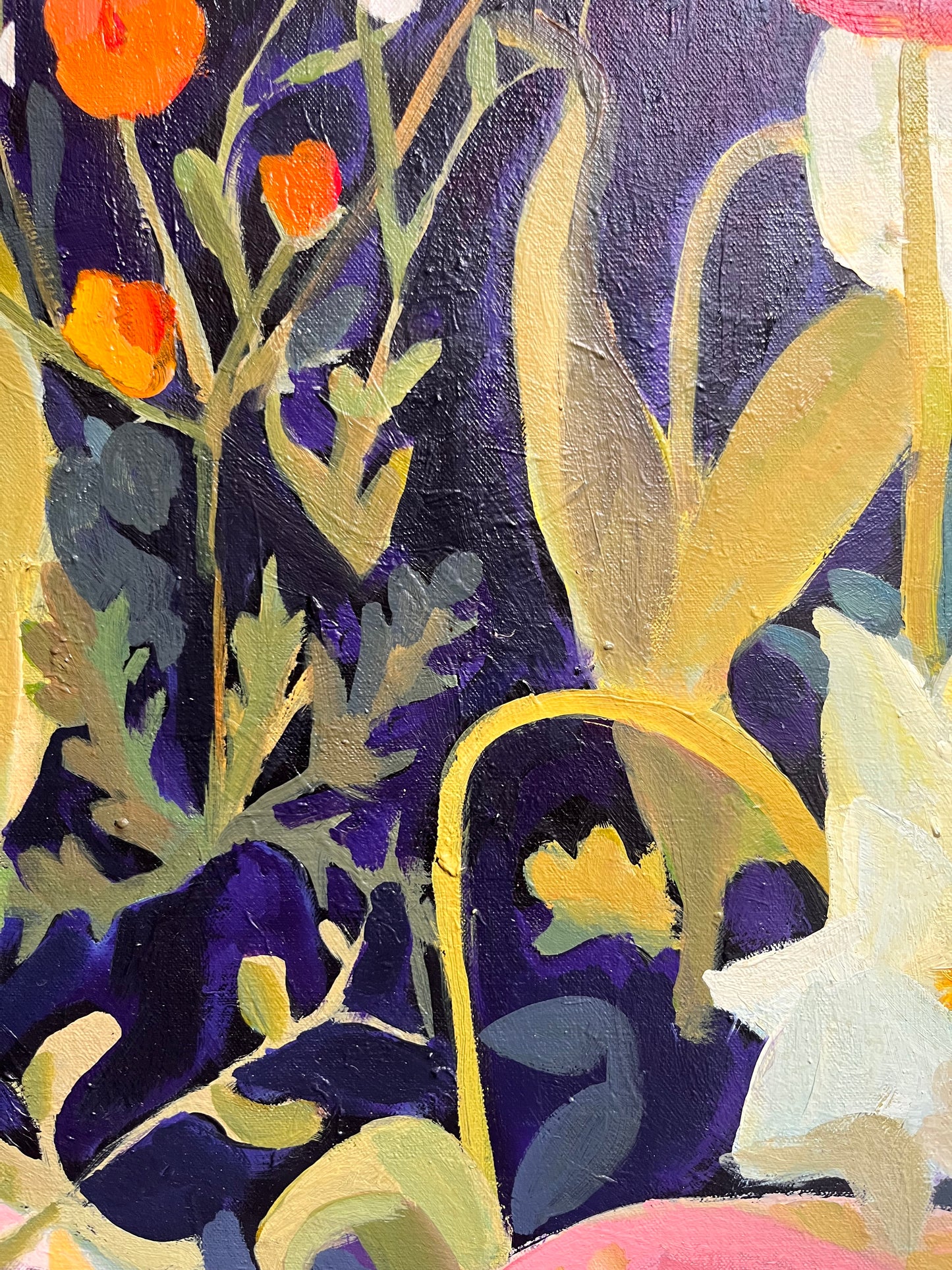 Spring Garden  Original oil on canvas