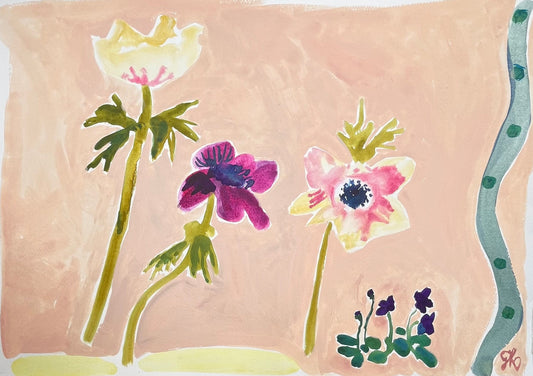 Anenome original painting