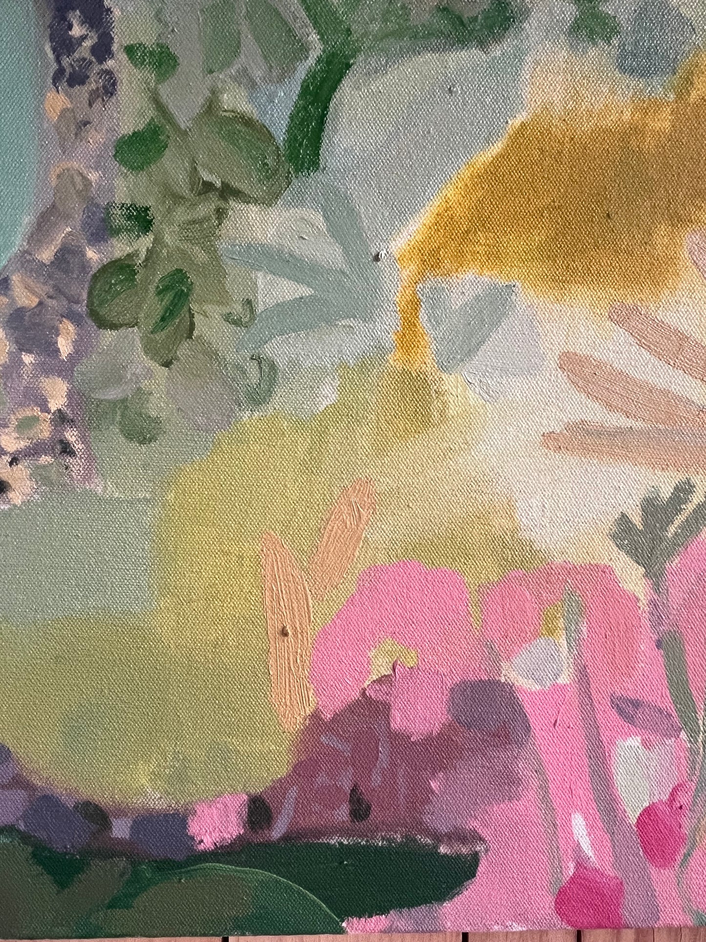 Halcyon Days original oil painting